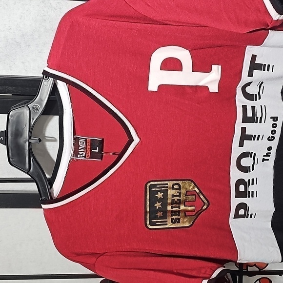 Ravmen V Neck Protect the Good Tee Shirt Size‎ Large NWT - Picture 2 of 6